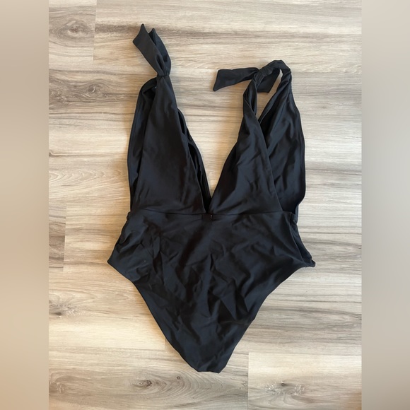 Aerie XL Black One Piece Bathing Suit - Picture 4 of 5